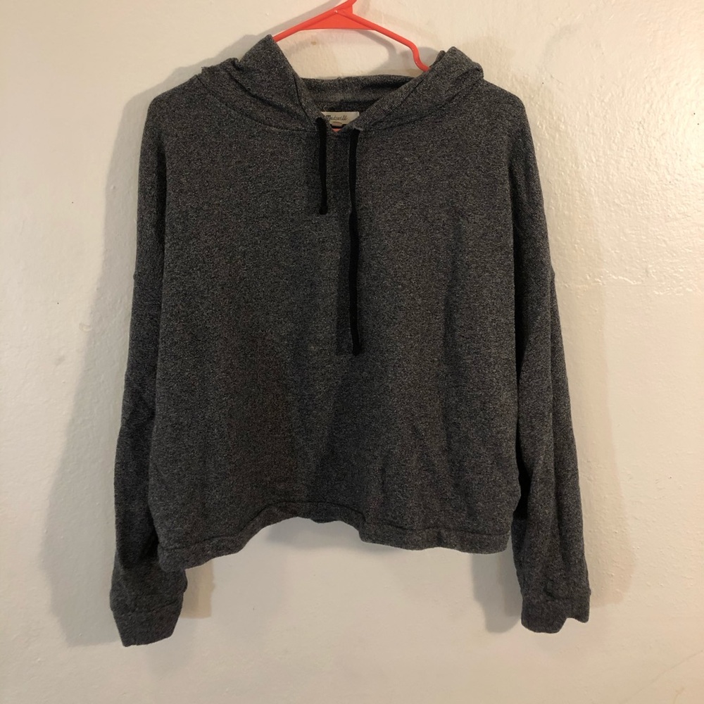 Madewell cropped sweatshirt